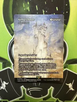 Kefka's Tower Bolas's Citadel (Borderless) Final Fantasy Mtg NM - Image 1