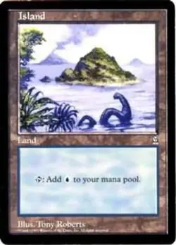 Light Play, English MTG Regular Oversized - Island Magic Oversized Promos (6x9) - Image 1