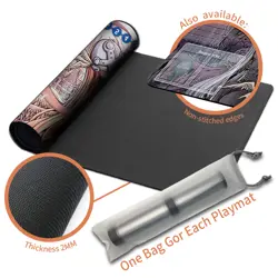 Board Game Digimon Playmat With Card Zones Mousepad Playmat of TCG CCG - Image 4