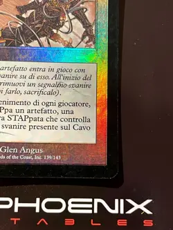 Rising Phoenix Mtg - Foil Cavo Intrappolante - Tangle Wire - Nemesis #0106 - Image 5