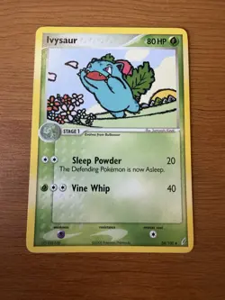 Pokemon Ivysaur 34/100 EX Crystal Guardians Uncommon - Image 1