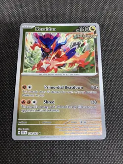 Koraidon Reverse Holo Rare - 119/162 - Temporal Forces Pokemon - Image 1