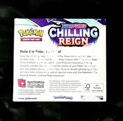 Pokemon TCG: Sword & Shield - Chilling Reign Booster Display Box 820650818462 - Image 2