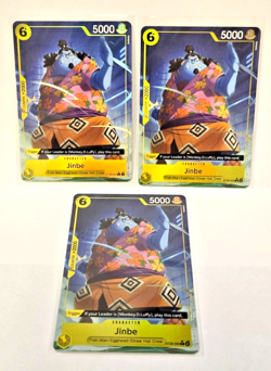 One Piece Jinbe (Full Alt Art) ST29-005 Starter Deck 29: Egghead Foil x3 - Image 1
