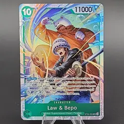 One Piece Law & Bepo ST24-004 SR - Image 1