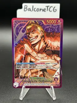 One Piece Donquixote Doflamingo - OP14-060 (Alternate Art) The Azure Sea's Seven - Image 2