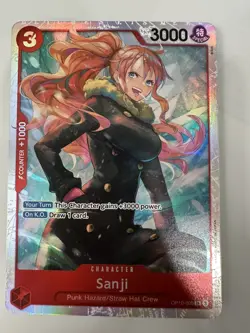 Sanji SR Royal Blood OP10-005 NM One Piece - Image 1