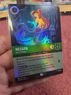 Megara - Secret Keeper 213/204 Disney Lorcana Whispers in the Well EPIC - Image 2