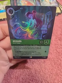 Megara - Secret Keeper 213/204 Disney Lorcana Whispers in the Well EPIC - Image 4