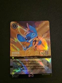 Disney Lorcana Stitch Rockstar Enchanted Promo Inklands Rock Star Winner 30/P1 - Image 1
