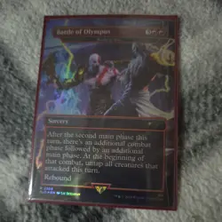 Battle of Olympus (World at War) Foil Secret Lair God of War 2208 - Image 1