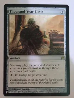 MTG Thousand-Year Elixir The List Regular Rare - Image 2