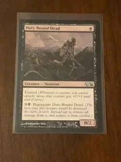 Magic the Gathering 2013 Duty Bound Dead - Image 1