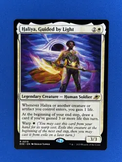 Haliya, Guided by Light (0019) Rare MTG: Edge of Eternities - Image 1
