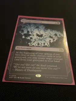 Oversold Cemetery Wilds of Eldraine: Enchanting Tales Regular - Image 1