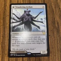 Wandering Archaic Strixhaven: School of Mages Regular - Image 1