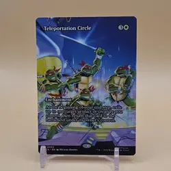 TMNT Teleportation Circle 0002 Enchantment White Teenage Mutant Ninja Turtles - Image 1