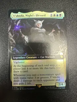 Y'shtola, Night's Blessed (Extended Art) Commander: Final Fantasy Foil 191 NM JL - Image 1