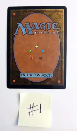 Meditate (signed by Richard Garfield & Susan Van Camp) HP Tempest MTG - Image 2