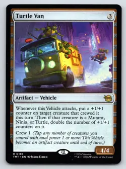 MTG Turtle Van Normal R Teenage Mutant Ninja Turtles TMT 181 NM Magic - Image 1