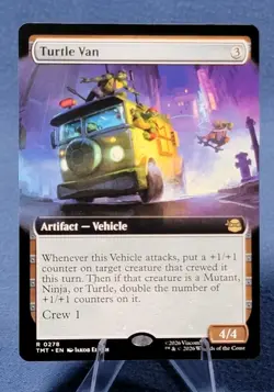 Turtle Van Extended Art NM 278 TMT R MTG Teenage Mutant Ninja Turtles TMNT - Image 1
