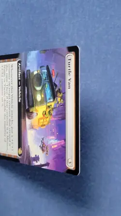 Turtle Van Extended Art NM 278 TMT R MTG Teenage Mutant Ninja Turtles TMNT - Image 4