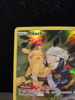 Pikachu TG05/TG30 Full Art Trainer Gallery Holo Ultra Rare Swsh11 Pokemon TCG - Image 2