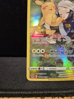 Pikachu TG05/TG30 Full Art Trainer Gallery Holo Ultra Rare Swsh11 Pokemon TCG - Image 5