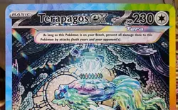 Pokemon Terapagos Ex Special Illustration Rare Holo Stellar Crown 170/142 - Image 4