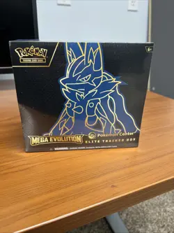 Pokemon TCG Mega Evolution Pokemon Center ETB Lucario - Image 1