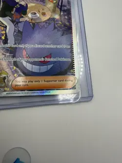 Pokemon TCG Temporal Forces Morty's Conviction 211/162 SIR Near Mint - Image 4