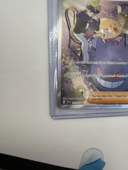 Pokemon TCG Temporal Forces Morty's Conviction 211/162 SIR Near Mint - Image 5