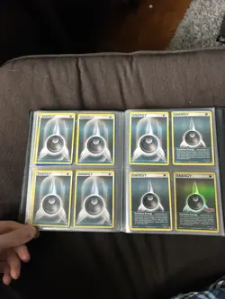 Pokemon EX Power Keepers Book; Darkness Type Card Lot Featuring Dark Ampharos - Image 4