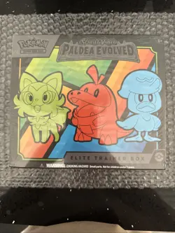 POKEMON TCG SCARLET & VIOLET PALDEA EVOLVED SEALED ELITE TRAINER BOX ETB - Image 1