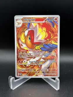 Pokemon Infernape Twlight Masquerade IR #173/167 NM In Hand & Ready To Ship!!! - Image 1