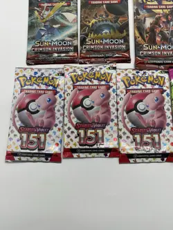 Pokemon Booster Pack Lot XY Evolutions Hidden Fates Crimson Invasion 151 Fusion - Image 4