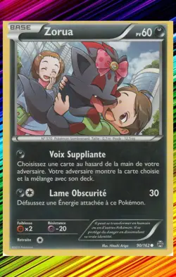 Zorua - XY8:Impulsion Turbo - 90/162 - Carte Pokemon Francaise - Image 1