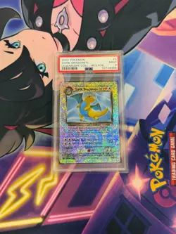 2002 Pokemon Legendary Collection Reverse Foil Dark Dragonite #5 PSA 9 Fireworks - Image 2