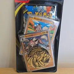 Set Of 2 Pokemon Mega Evolution Premium Checklane Blisters Wailord & Lycanroc - Image 3