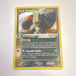 Pokemon Dark Tyranitar 120 HP Holo Rare EX Team Rocket Returns 20/109 Stamped - Image 1