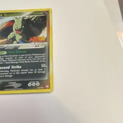Pokemon Dark Tyranitar 120 HP Holo Rare EX Team Rocket Returns 20/109 Stamped - Image 4