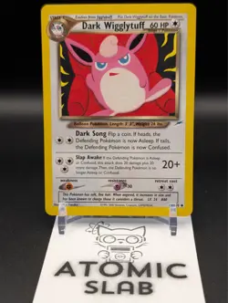 Pokemon TCG Dark Wigglytuff 40/105 Neo Destiny Vintage WOTC non-holo (NM!) - Image 1