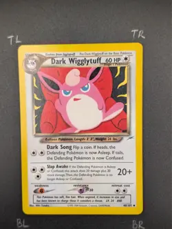 Pokemon TCG Dark Wigglytuff 40/105 Neo Destiny Vintage WOTC non-holo (NM!) - Image 2