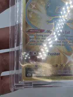 Pokemon TCG Celebrations Mew Gold Full Art Holo Card 25/25 Secret Rare NM - Image 5