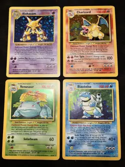 Original 151 Pokemon Binder Lot – 36 Holos Charizard Blastoise Venusaur WOTC - Image 1