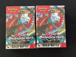 🔥LOT OF 2🔥Pokemon scarlet & voilet Paradox Rift Build and Battle Sealed‼ - Image 1