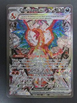 Pokemon TCG Charizard EX Obsidian Flames 223/197 Special Illustration Rare - Image 1