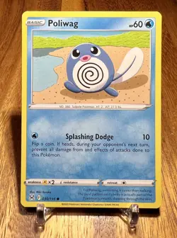 Poliwag 030/196 Non Holo Lost Origin Pokemon Card NM - Image 1