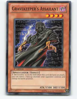 Gravekeeper's Assailant #SDMA-EN013 1st edition Yugioh Card - Image 1
