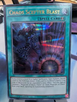 YuGiOh! Chaos Scepter Blast DUSA-EN025 Ultra Rare 1st Ed - Image 1